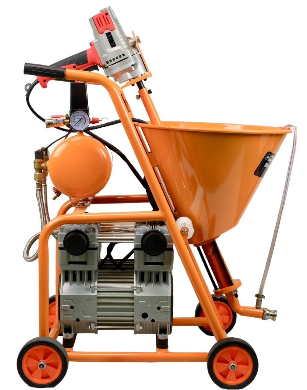 Шпаклевочная шнековая машина, штукатурная станция Profter G-30 (10 л/мин 1600 Вт 60 кв/час). Фото 6