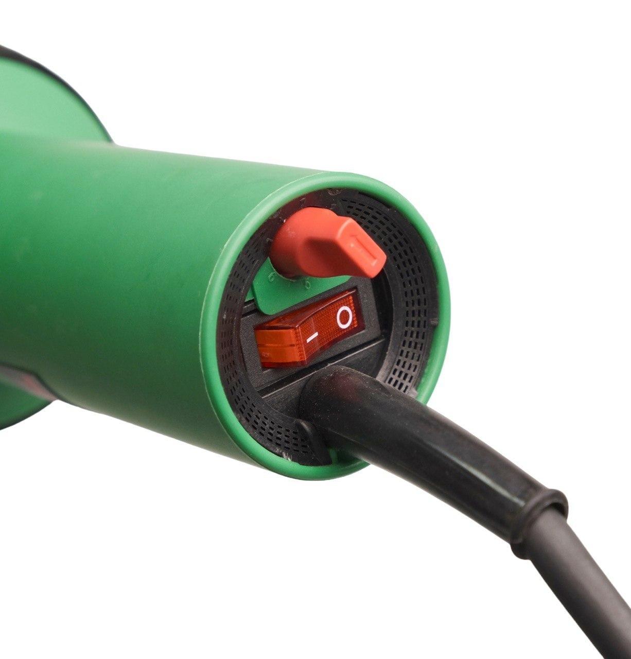 Профессиональный сварочный фен Profter SH-1600W (1.6 Квт) для сварки кровельной пвх и пластика. Фото 6