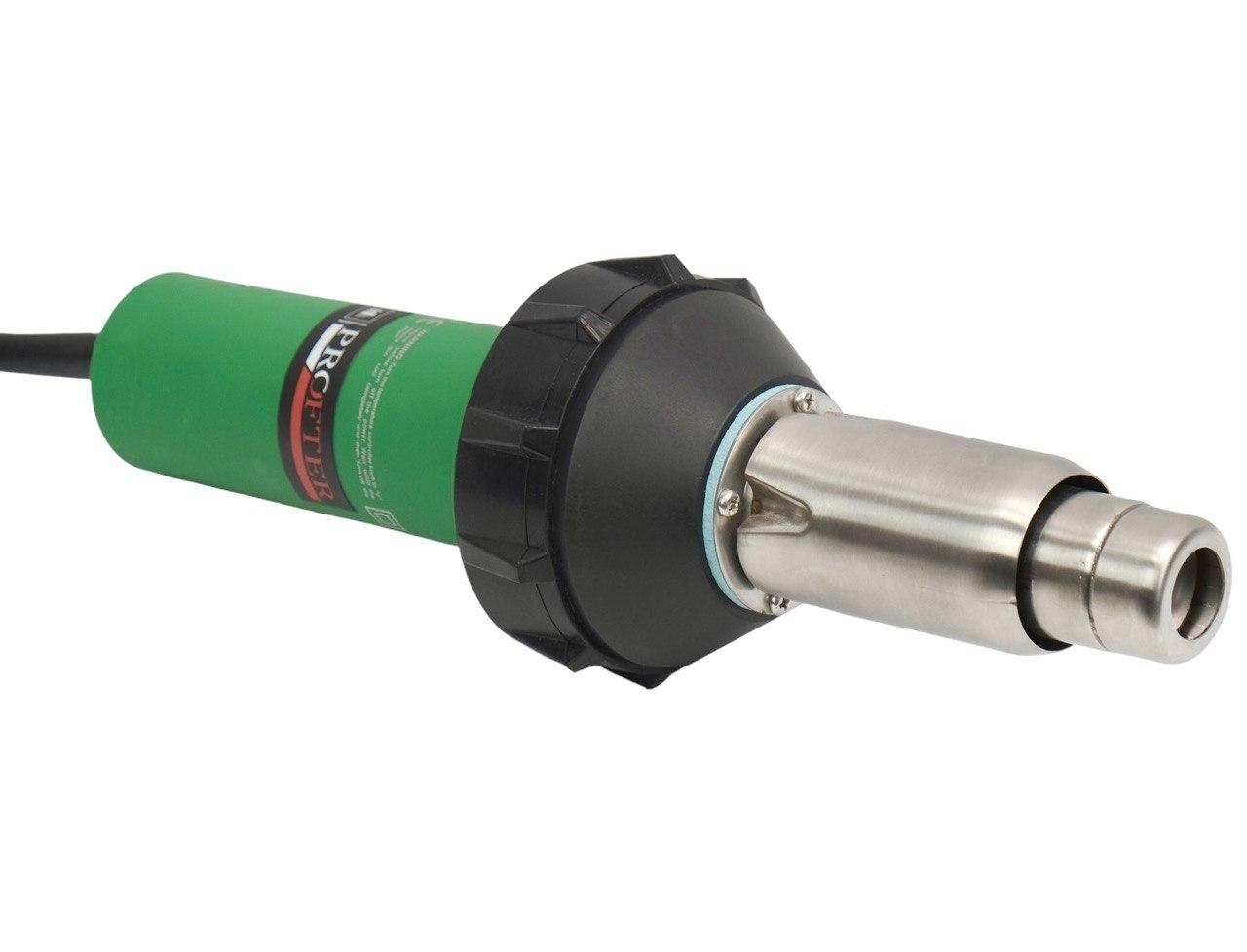 Профессиональный сварочный фен Profter SH-2000W (2.0 Квт) Фен для сварки ПВХ баннера, мембраны, тентов. Фото 3