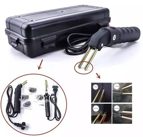 Набор Hot Stapler 1 для ремонта пластиковых деталей (70 Вт+250 скоб) Гарячий степлер. Фото 3