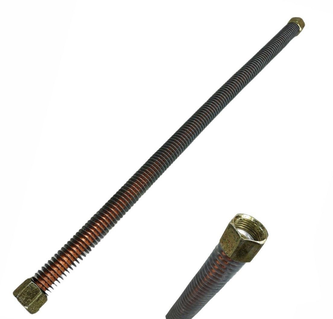 Трубка охлаждения на компрессор (L=520 mm резьба=22 mm). Фото 1