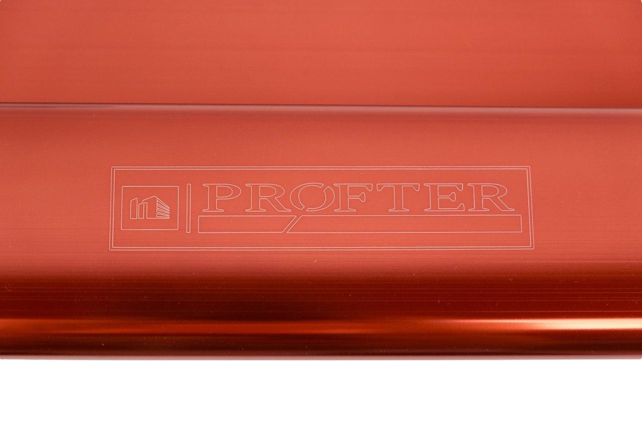 Механизированный профессиональный шпатель со сменным лезвием Profter SU 60 red (60 см 0.3+0.5мм). Фото 8