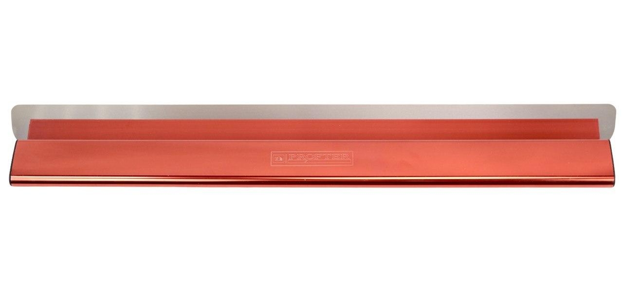 Профессиональный механический шпатель со сменным лезвием Profter SU 80 red(80 см 0.3+0.5 мм) алюминиевая ручка. Фото 4
