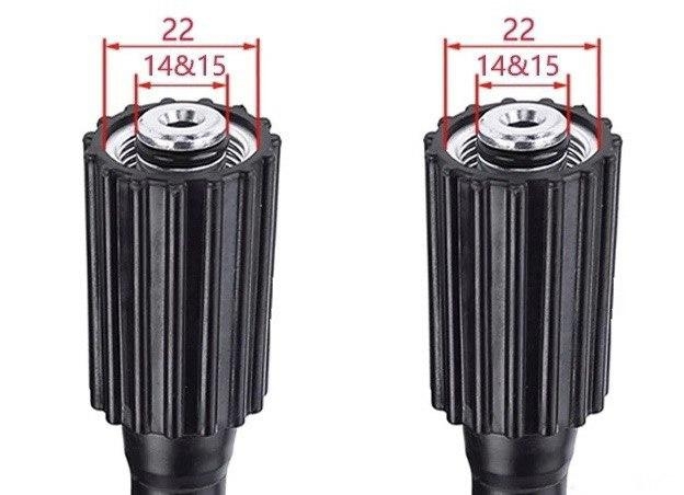 Шланг металокорд професійний для мийок високого тиску (М22 3/8 10м 180бар) шланг на Керхер HD 2600 psi. Фото 5