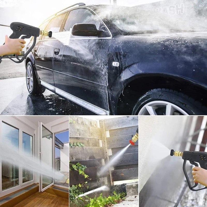 Пистолет для мойки высокого давления Profter KW 56 Premium (G010) M22/M14 ручка пистолета на мойку. Фото 9