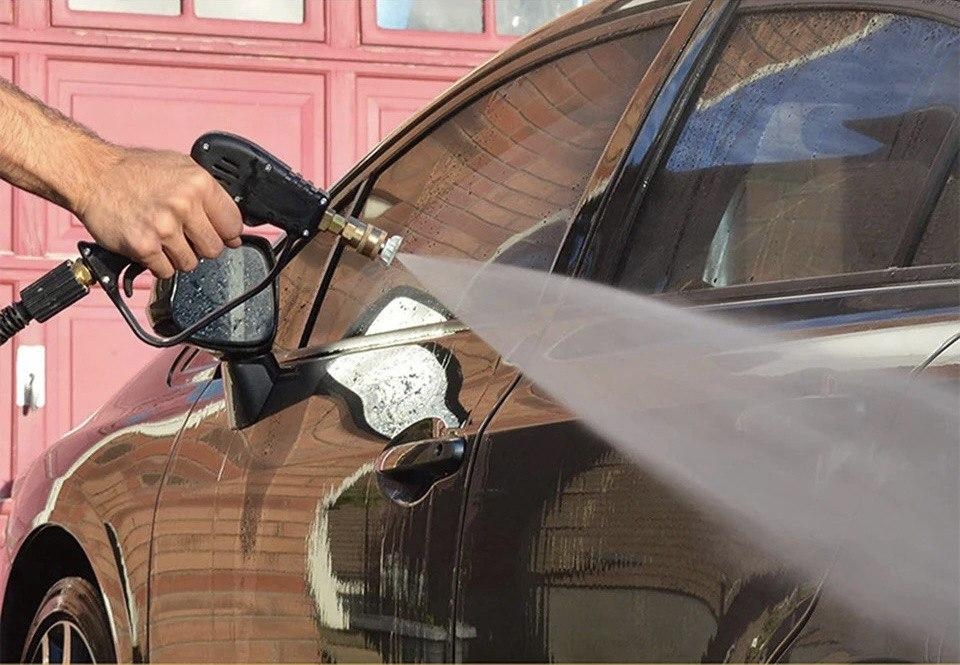 Пистолет для мойки высокого давления Profter KW 56 Premium (G010) M22/M14 ручка пистолета на мойку. Фото 10