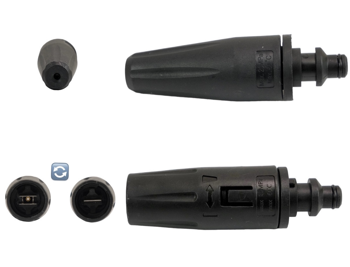 Пістолет на мийку високого тиску Karcher + струменева насадка + фреза (160 бар) k2-k7. Фото 6