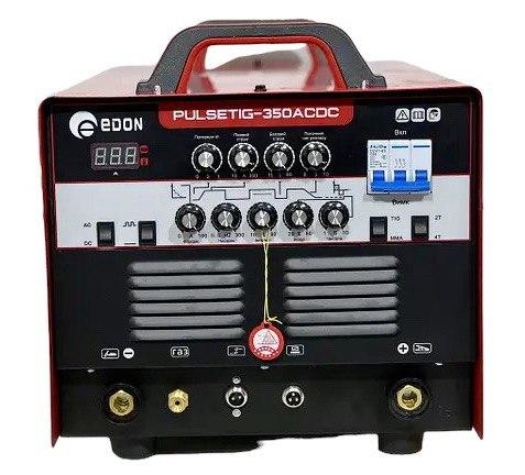 Апарат аргонно-дугового зварювання Edon PULSE TIG-350 ACDC. Фото 4