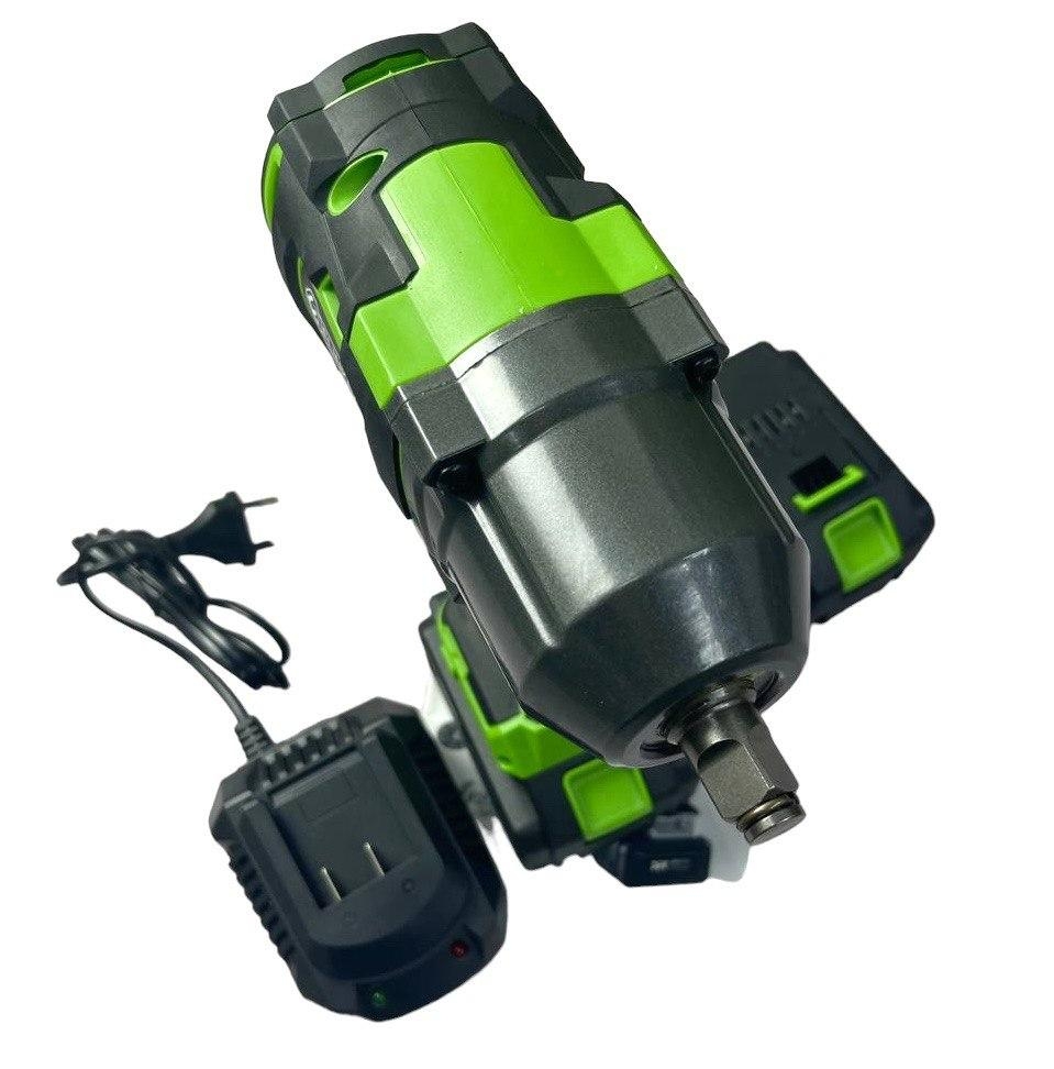 Ударный бесщеточный аккумуляторный шуруповерт Flinke АГ-36-6 PRO (600Нм +2 аккумулятора). Фото 4