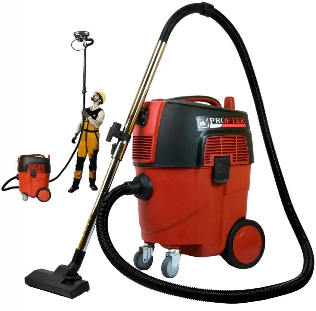 Професійний будівельний пилосос Profter JN 208G-P (1600 Вт) пилосос для сухого та вологого прибирання. Фото 1
