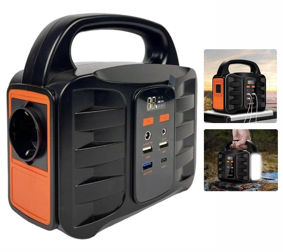 Портативная зарядная станция с розеткой 42000 mAh Т101 (150 Wh). Фото 1