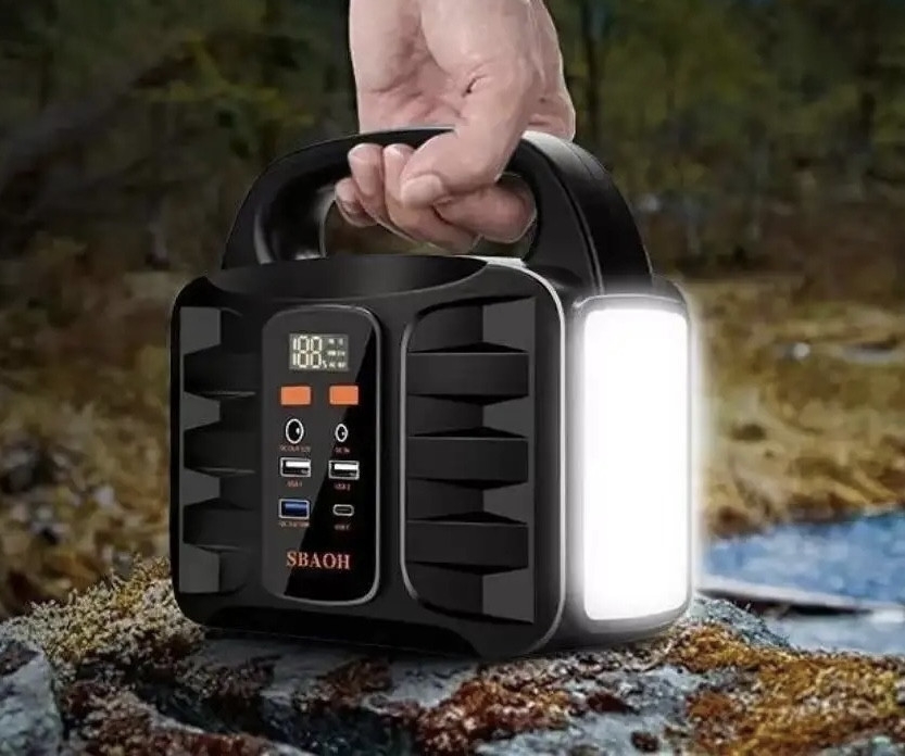 Портативная зарядная станция с розеткой 42000 mAh Т101 (150 Wh). Фото 10