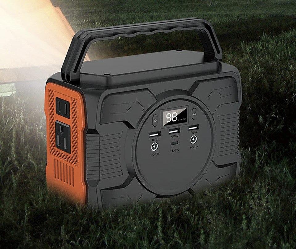 Портативная зарядная электростанция 48000 mAh LNTNE ES-200W на солнечной энергии. Фото 10