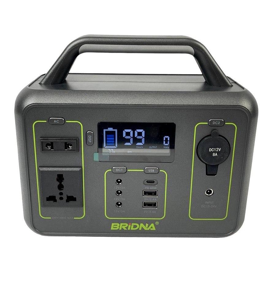 Портативная электростанция 78000 mAh BRIDNA SGR-PPS300-2 (300 Wh) станция шеринга с розеткой. Фото 3