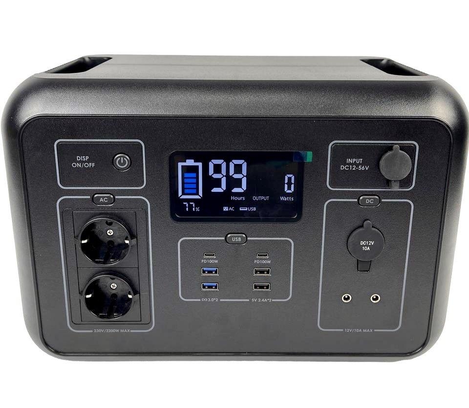 Портативная электростанция BRIDNA SYA 576000mAh SGR-PPS2000-2 (230V 2200W 2131Wh) Powerbank. Фото 2