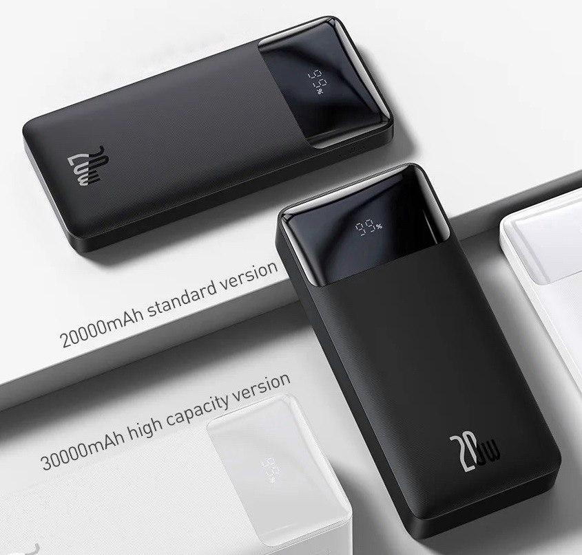 Power Bank Павербанк BASEUS 30000 mAh (20W) Оригинал ..внешний аккумулятор повербанк. Фото 10