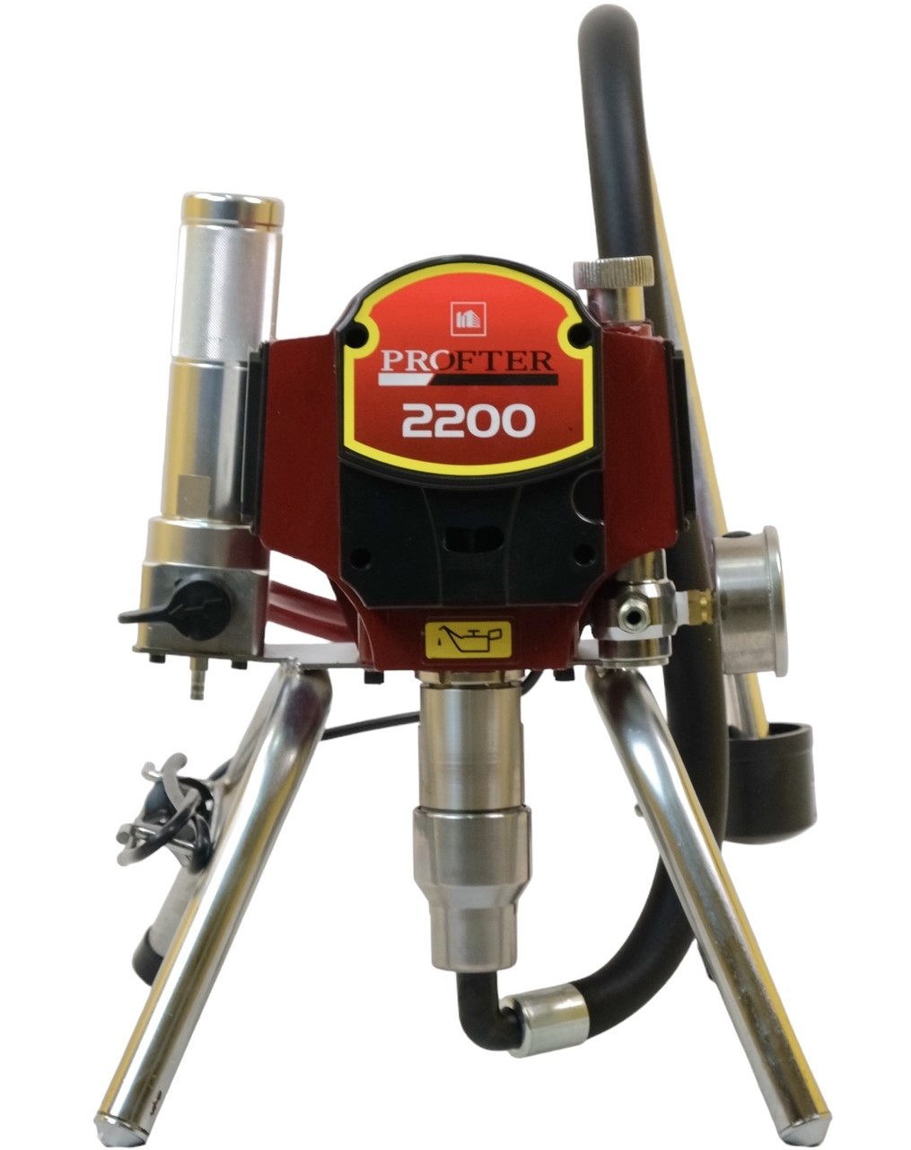 Поршневой безвоздушный покрасочный аппарат Profter MX-2200 Red (1300 Вт 2.5 л/мин). Фото 4