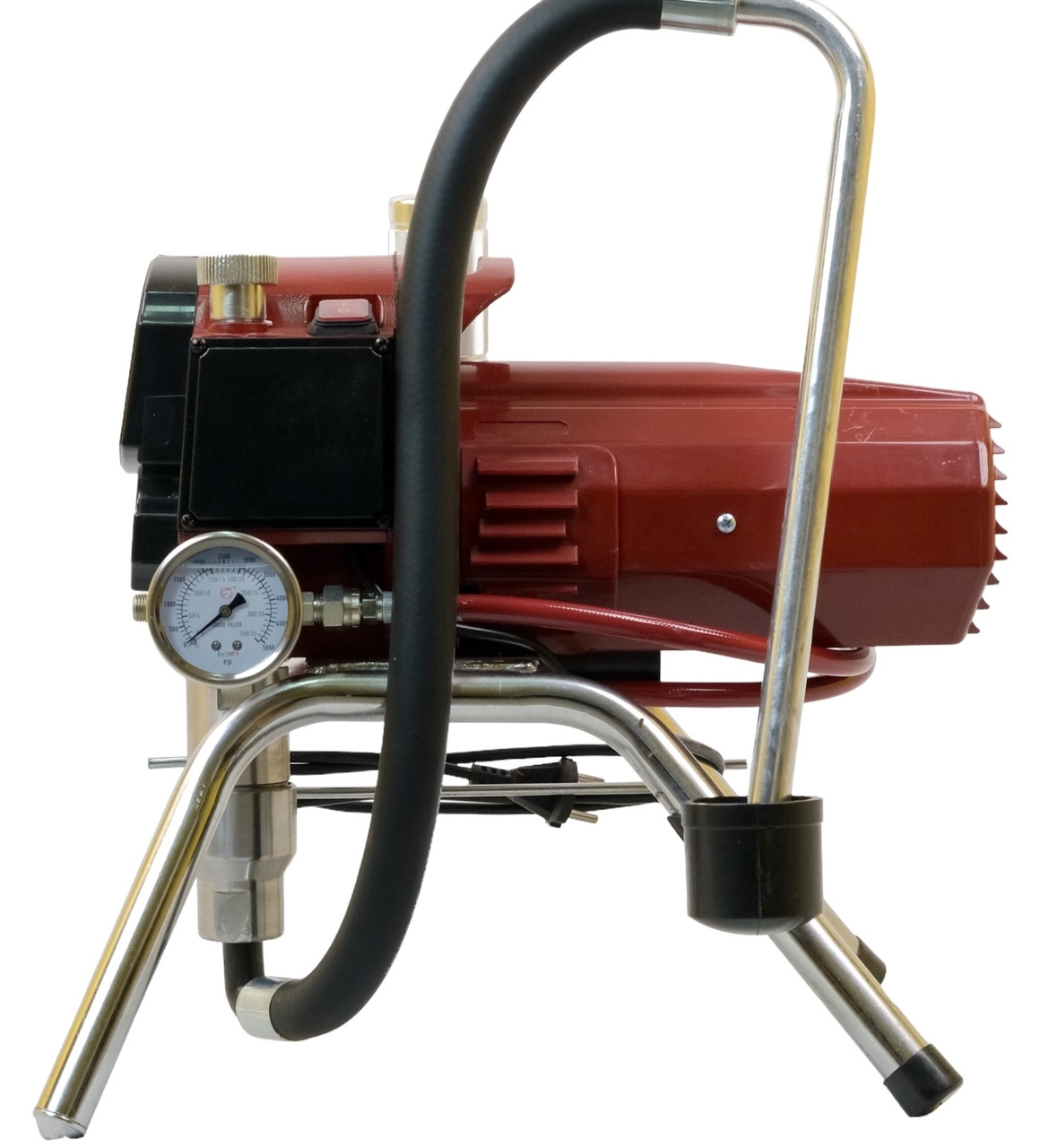 Поршневой безвоздушный покрасочный аппарат Profter MX-2200 Red (1300 Вт 2.5 л/мин). Фото 7