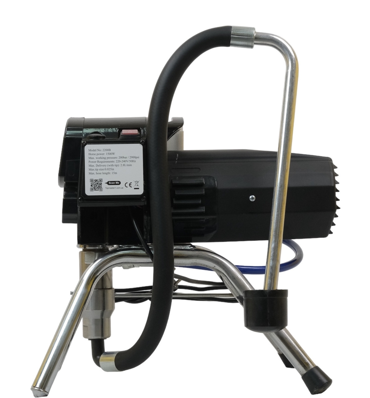 Поршневой безвоздушный окрасочный аппарат Profter MX-2200В (2.8 л/мин.1500 Вт.). Фото 9