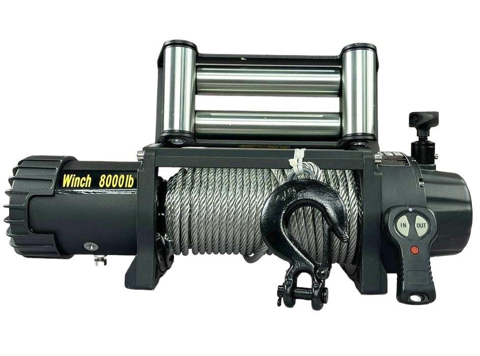 Лебідка електрична Profi 8000lbs (3604кг 12 В) на автомобіль Ніва, Suzuki, Terano, Pagero. Фото 2