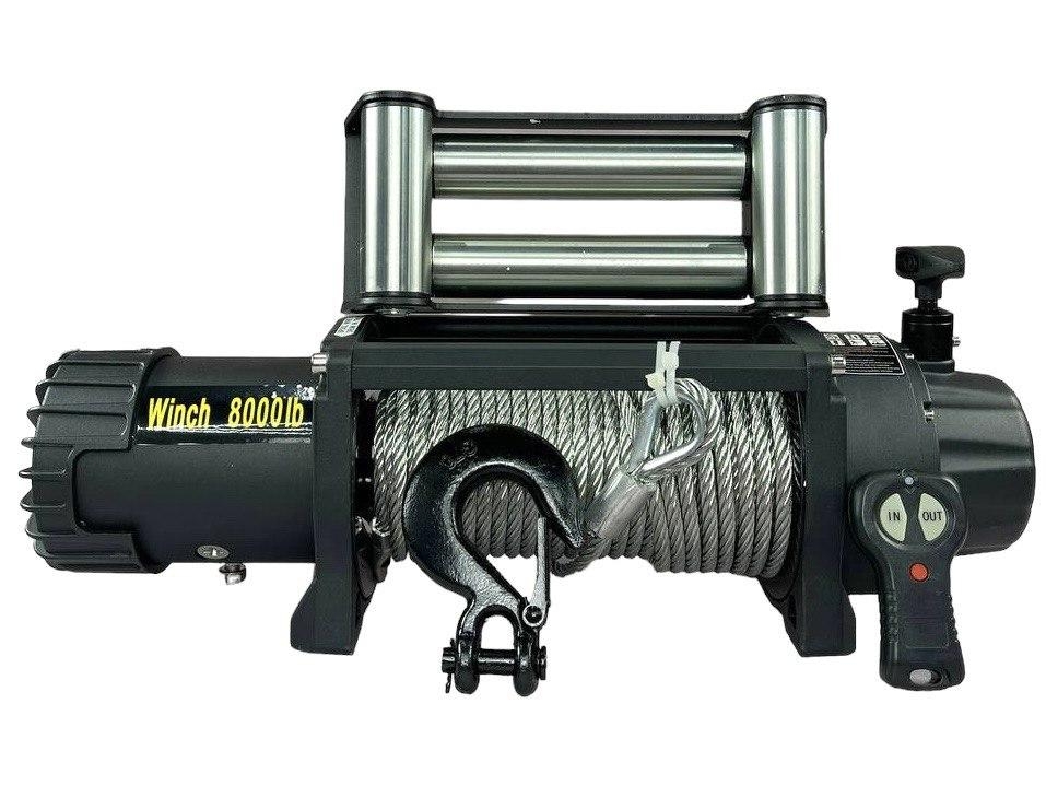 Лебідка електрична Profi 8000lbs (3604кг 12 В) на автомобіль Ніва, Suzuki, Terano, Pagero. Фото 9