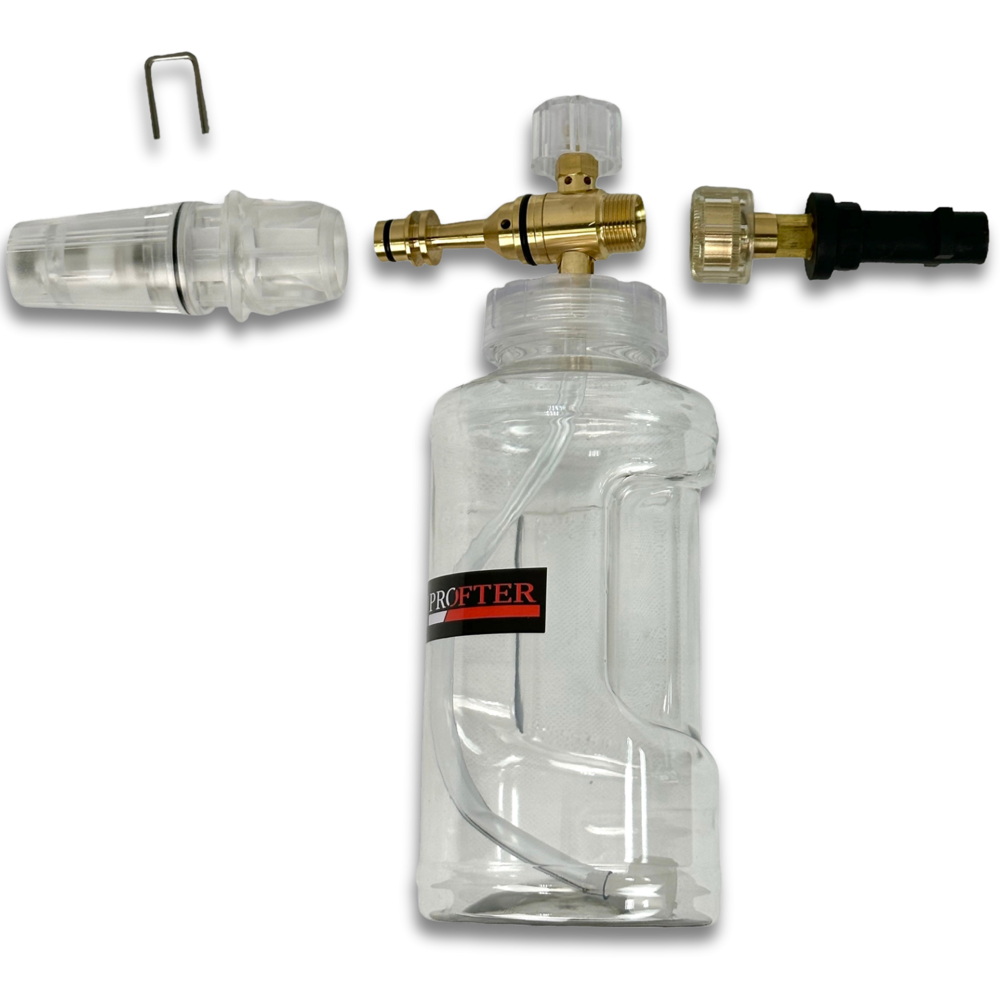 Пінна насадка пінник на мийку високого тиску Profter S-011 White (1л). Фото 7