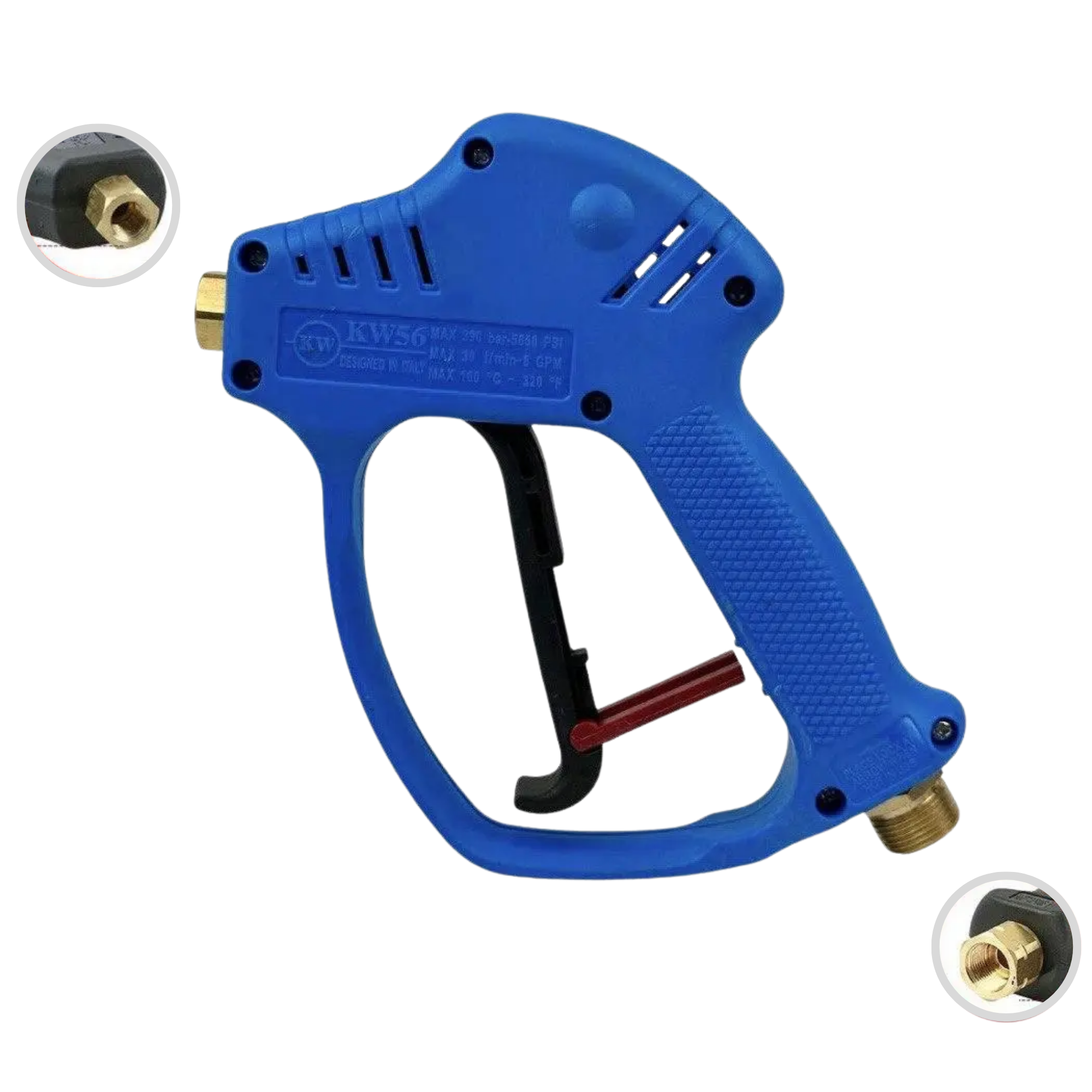 Пистолет для мойки высокого давления Profter KW 56 Premium (G010) M22/M14 ручка пистолета на мойку. Фото 1