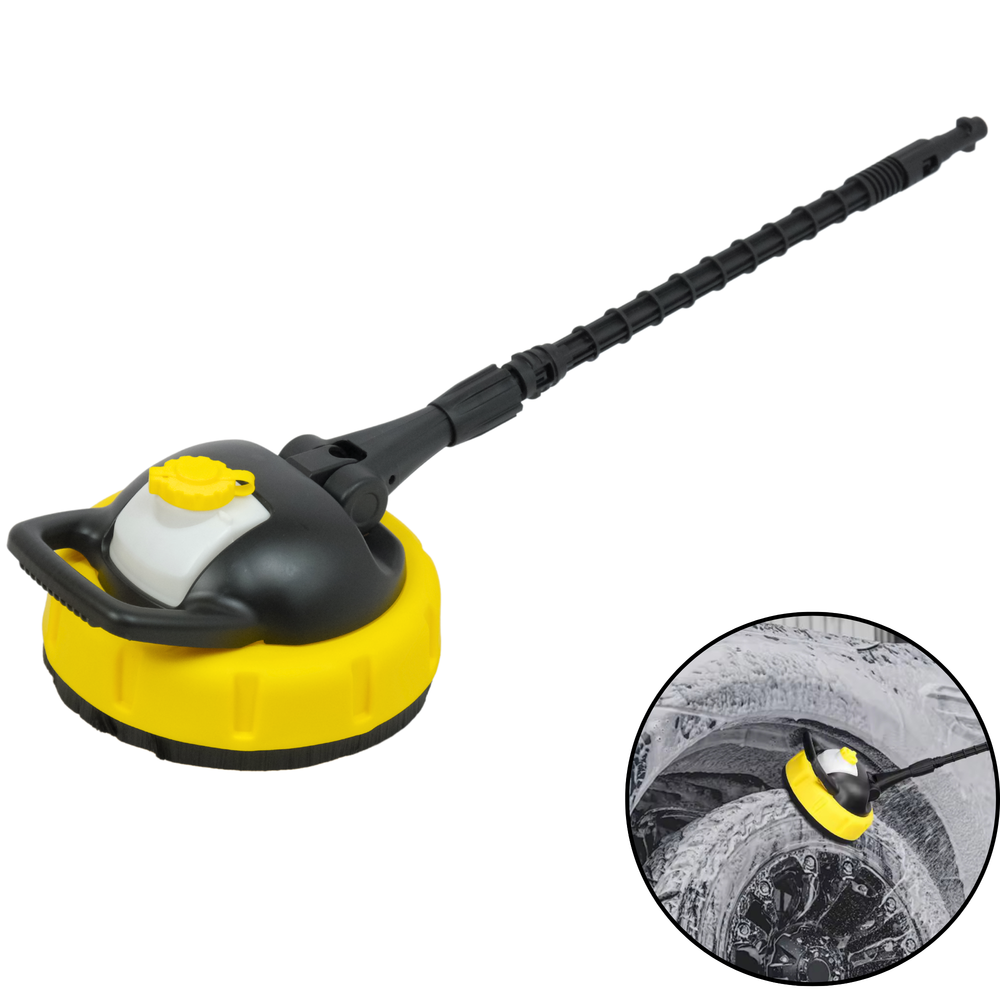 Щітка для килимів та плитки з бачком для хімії на мийку Karcher K2-K7 (В0801). Фото 2