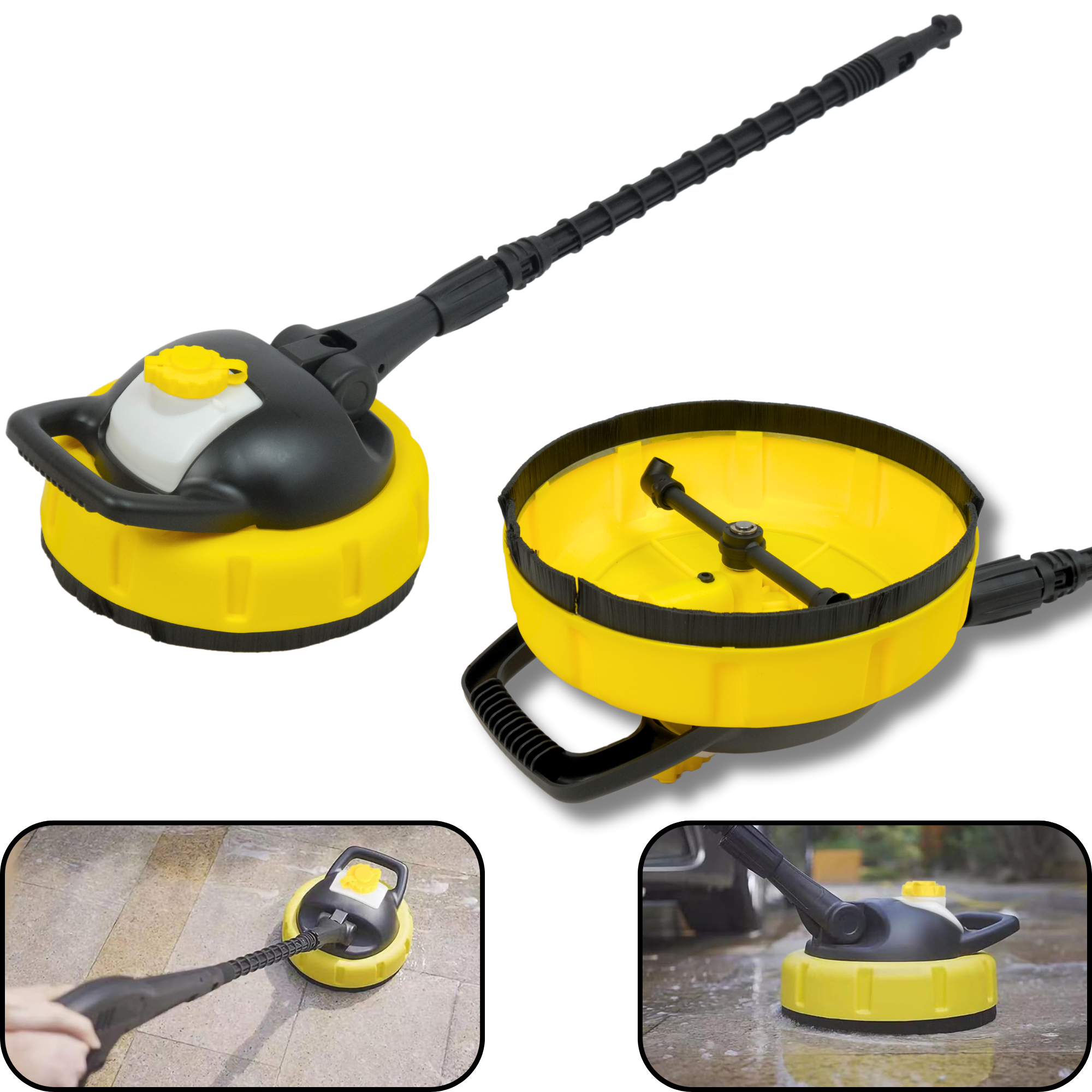 Щітка для килимів та плитки з бачком для хімії на мийку Karcher K2-K7 (В0801). Фото 10