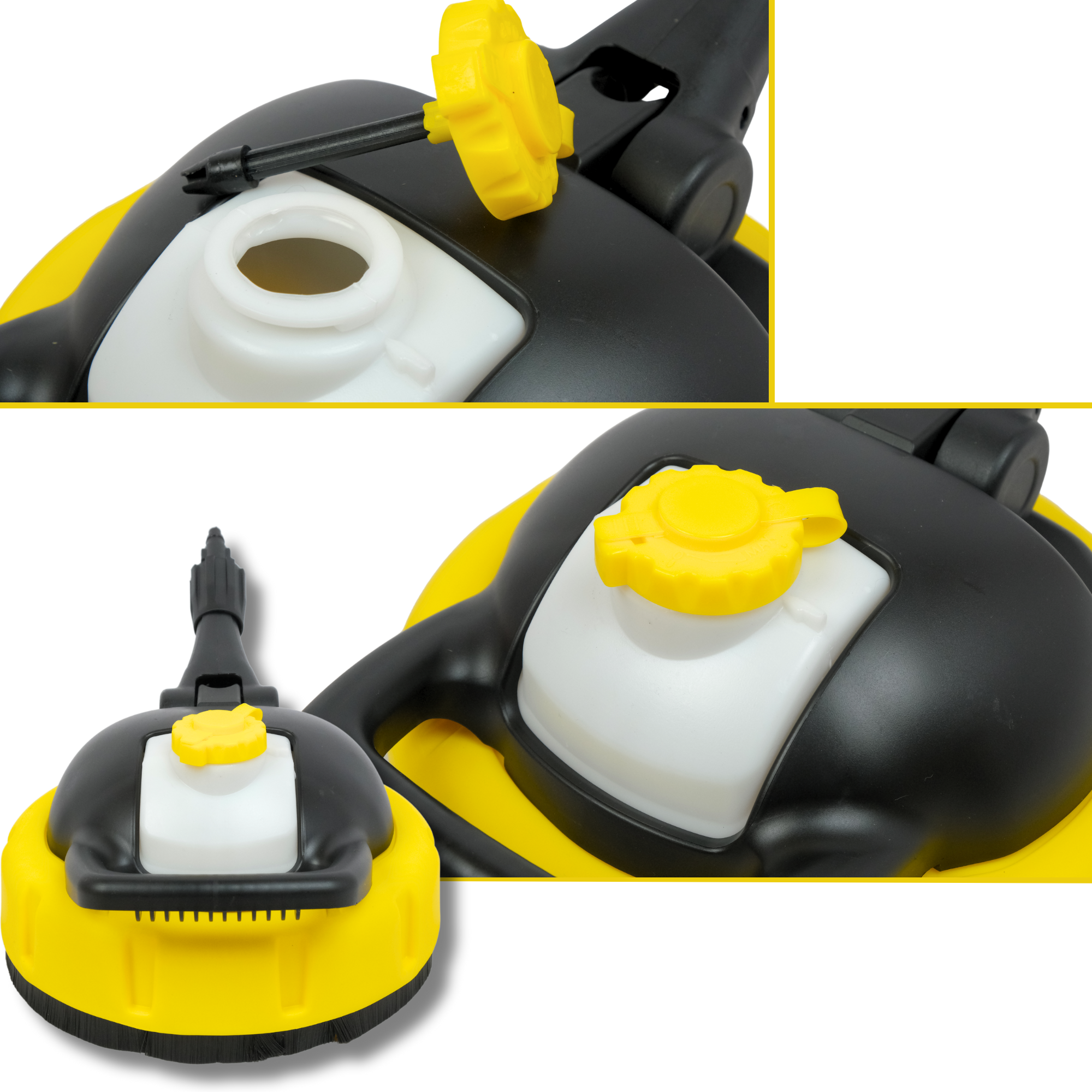 Щітка для килимів та плитки з бачком для хімії на мийку Karcher K2-K7 (В0801). Фото 5