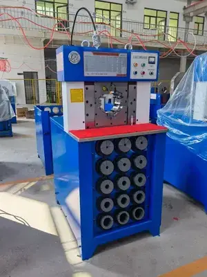 Прес обтискний автоматичний для виробництва РВТ Profter CBK 120А (6-76 мм.1500тон). Фото 4
