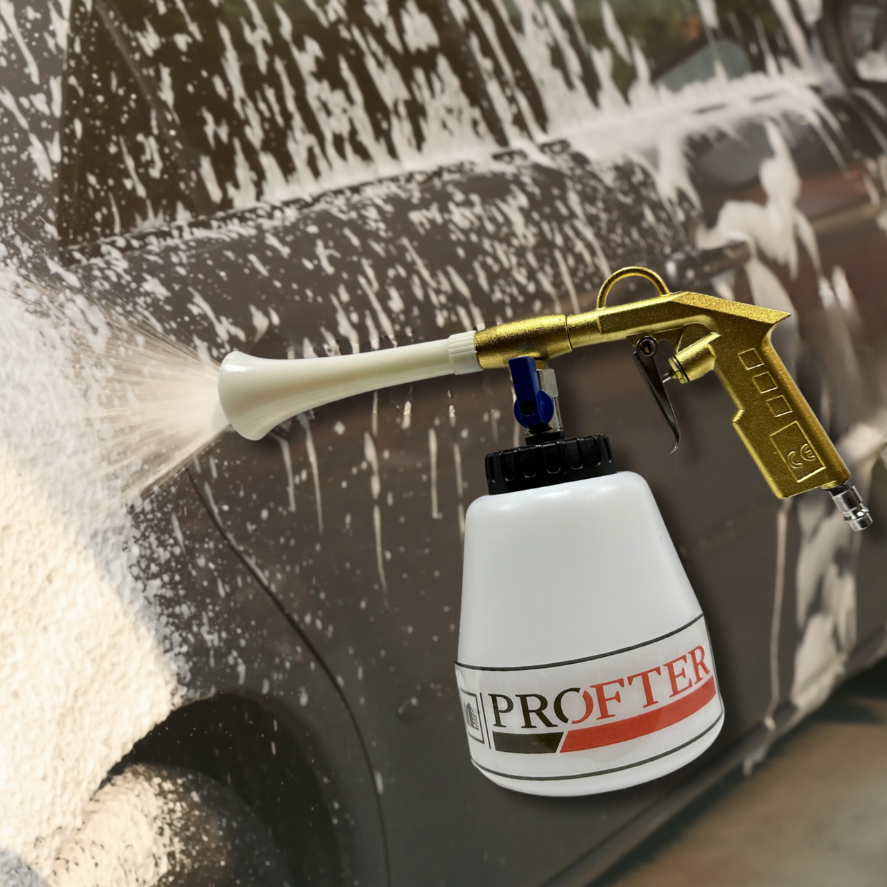 Торнадор Profter G 011 Gold для автомобильной чистки. Фото 4