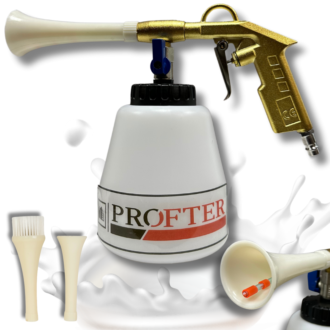 Торнадор Profter G 011 Gold для автомобильной чистки. Фото 8