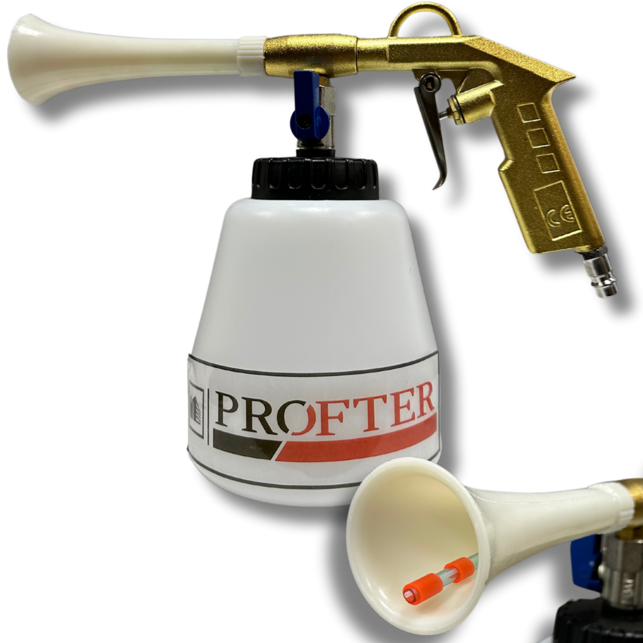 Торнадор Profter G 011 Gold для автомобильной чистки. Фото 2