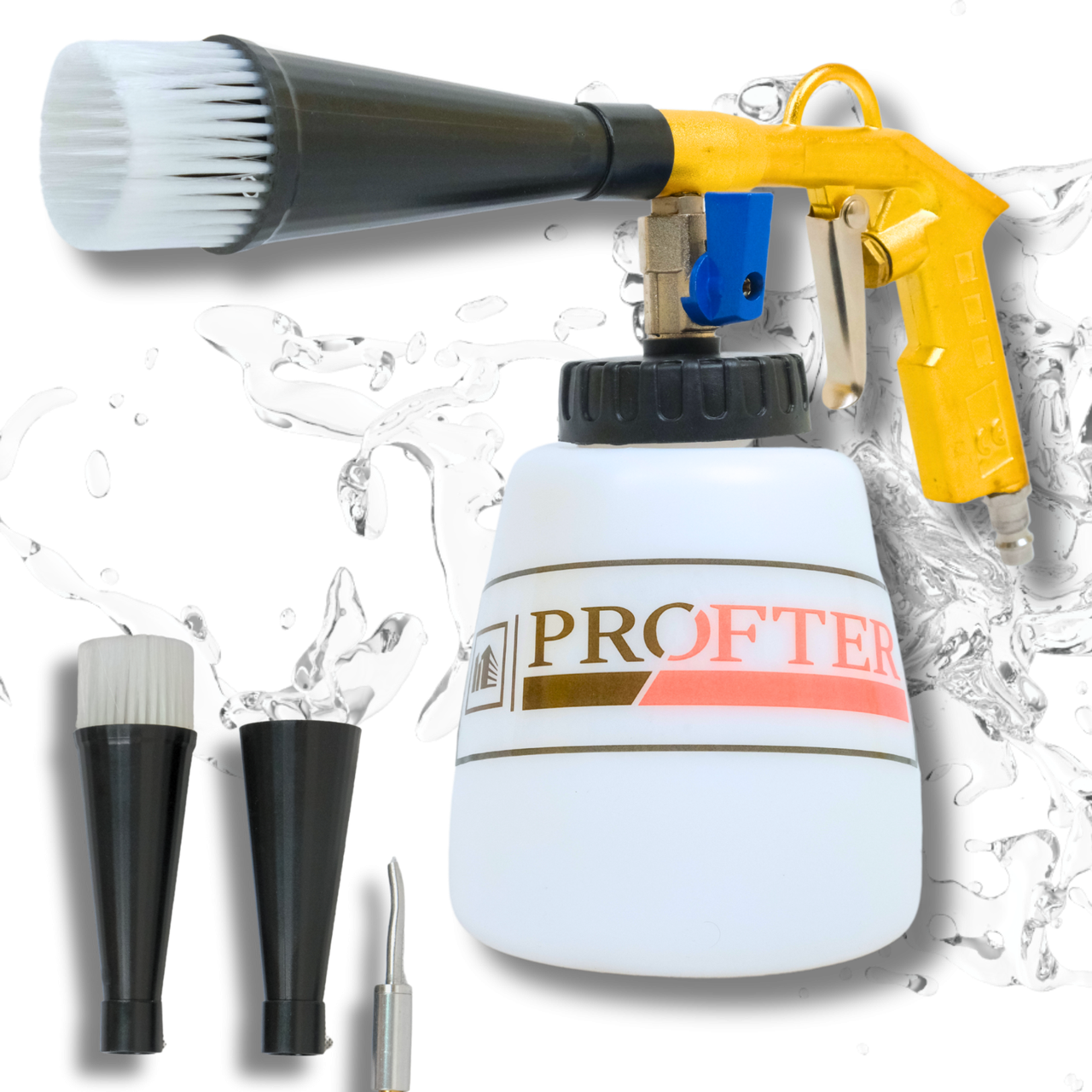 Профессиональный торнадор Profter G 019 Gold для химчистки автомобилей. Фото 1