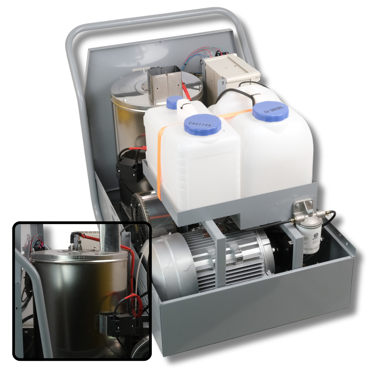 Професійна мийка високого тиску з підігрівом води 270bar PROFTER BS-2716 (7.5 kw.960л.год.). Фото 10